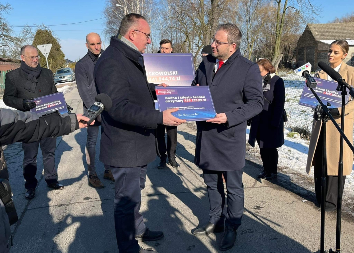 Pieniądze z Rządowego Funduszu Rozwoju Dróg na inwestycje w zachodniej części województwa