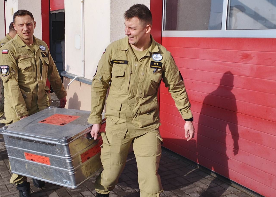 Trzęsienie ziemi w Turcji i Syrii. Pomoc łódzkich strażaków