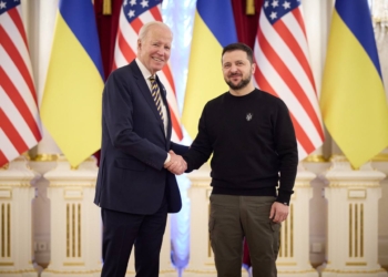 362. dzień rosyjskiej inwazji na Ukrainę. Wizyta Joe Bidena w Kijowie