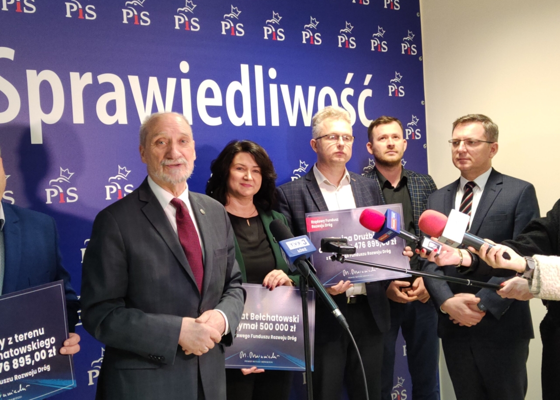Powiat bełchatowski z dofinansowaniem na drogi