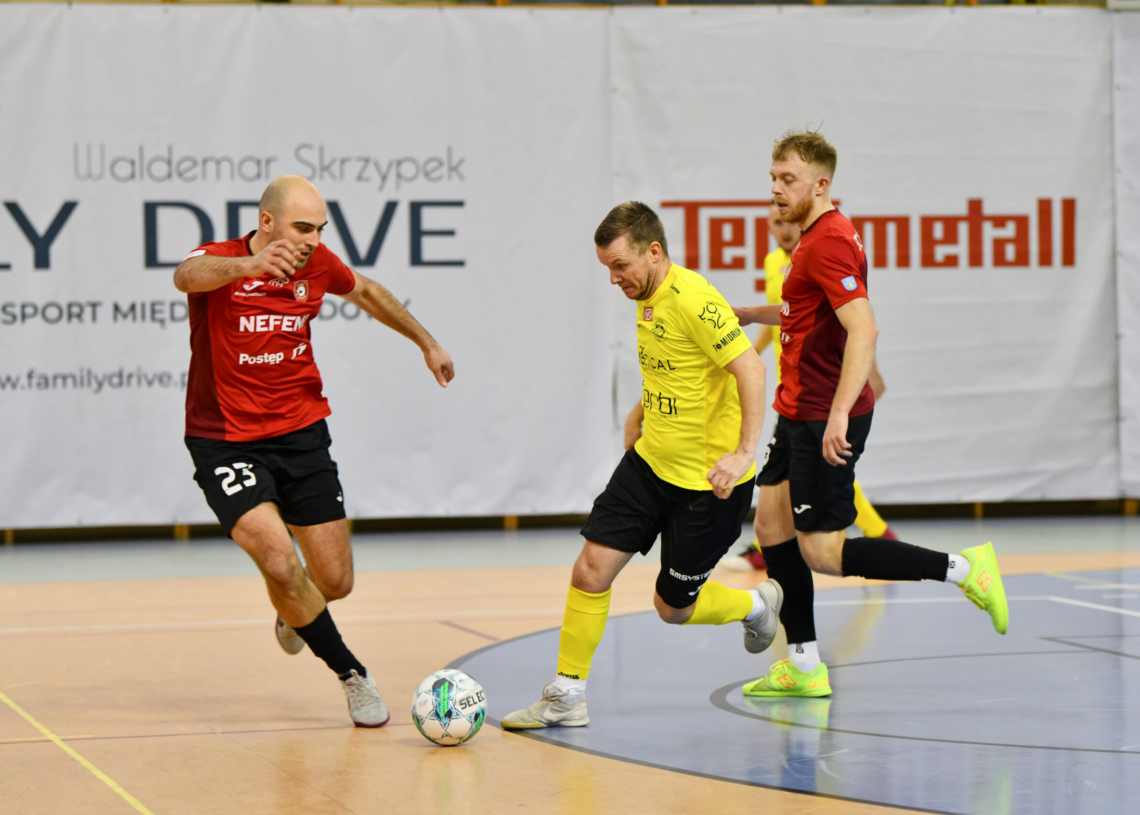 Futsaliści Widzewa przegrali ważne spotkanie z Red Dragons Pniewy