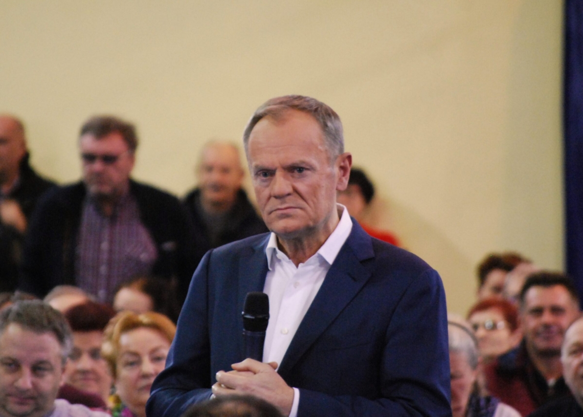 Donald Tusk w Pabianicach
