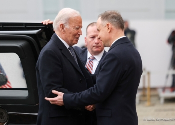 363. dzień rosyjskiej inwazji. Joe Biden w Polsce