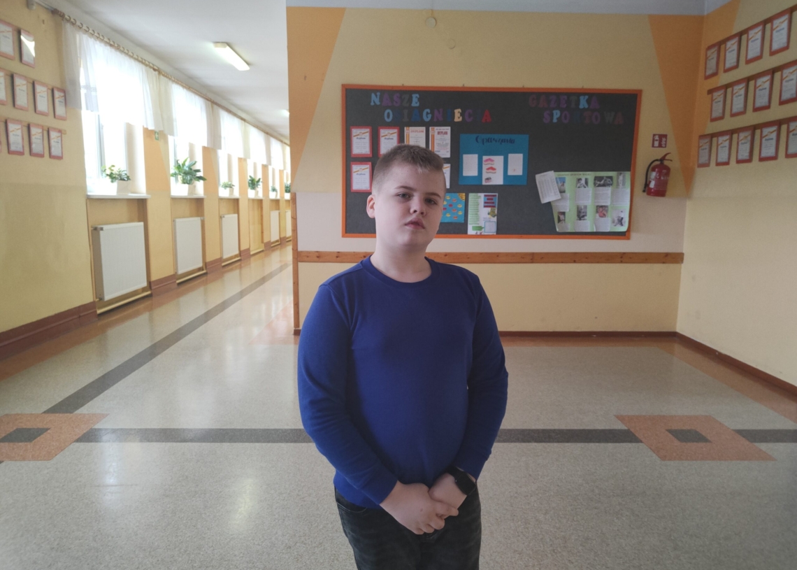 10-letni Miłosz z Radomska uratował życie ojczyma i odebrał dyplom z rąk prezydenta miasta