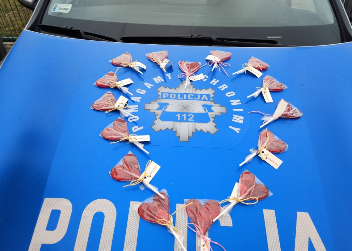 Walentynkowa akcja policji w Radomsku