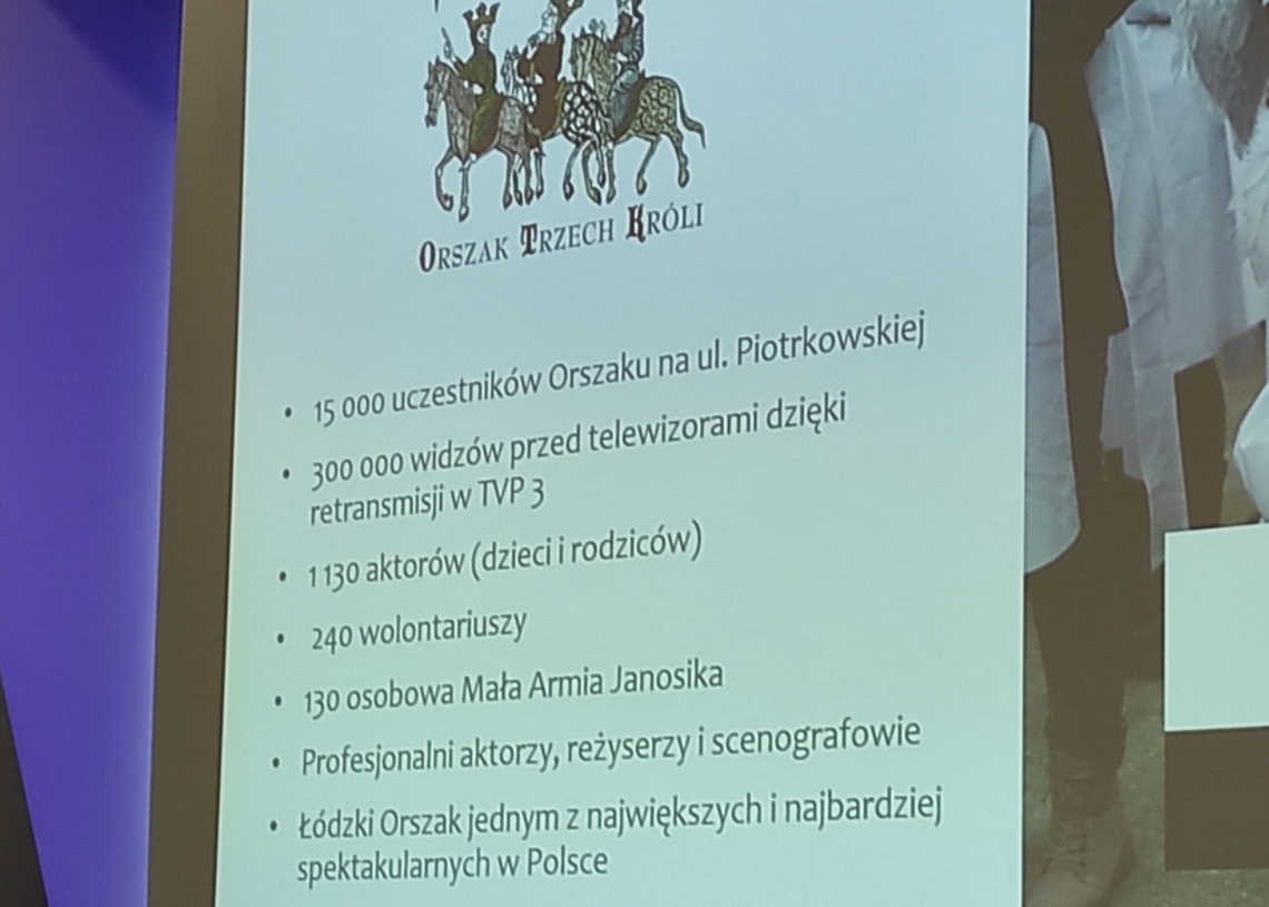 Orszak Trzech Króli 2023. Uroczysta gala organizatorów podsumowująca wydarzenie w Łodzi
