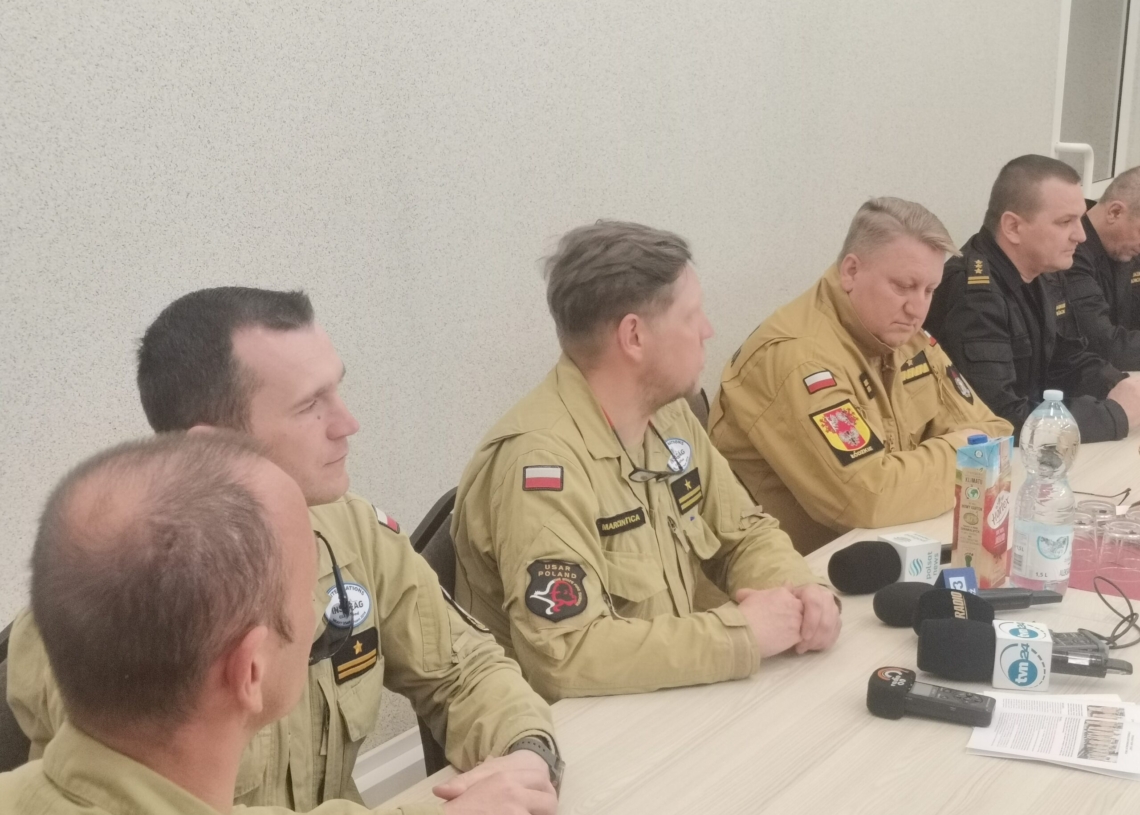 Trzęsienie ziemi w Turcji. Strażacy z Łodzi wrócili do kraju