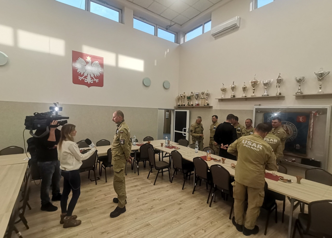 Trzęsienie ziemi w Turcji. Strażacy z Łodzi wrócili do kraju