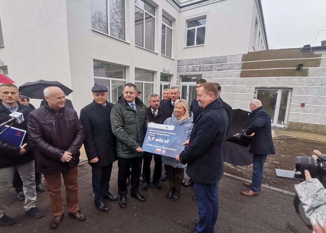 SPZOZ w Rawie Mazowieckiej otrzyma 2,7 mln zł na zakup nowego tomografu komputerowego [ZDJĘCIA]