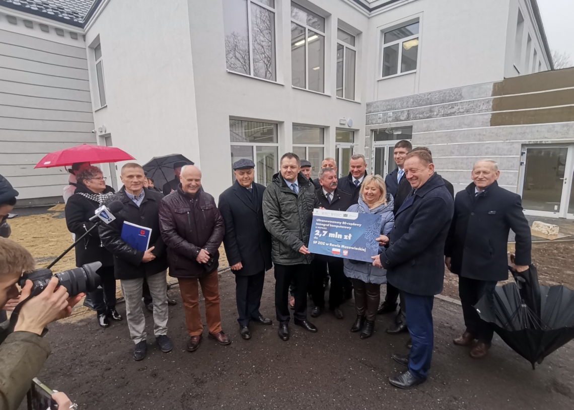 SPZOZ w Rawie Mazowieckiej otrzyma 2,7 mln zł na zakup nowego tomografu komputerowego [ZDJĘCIA]