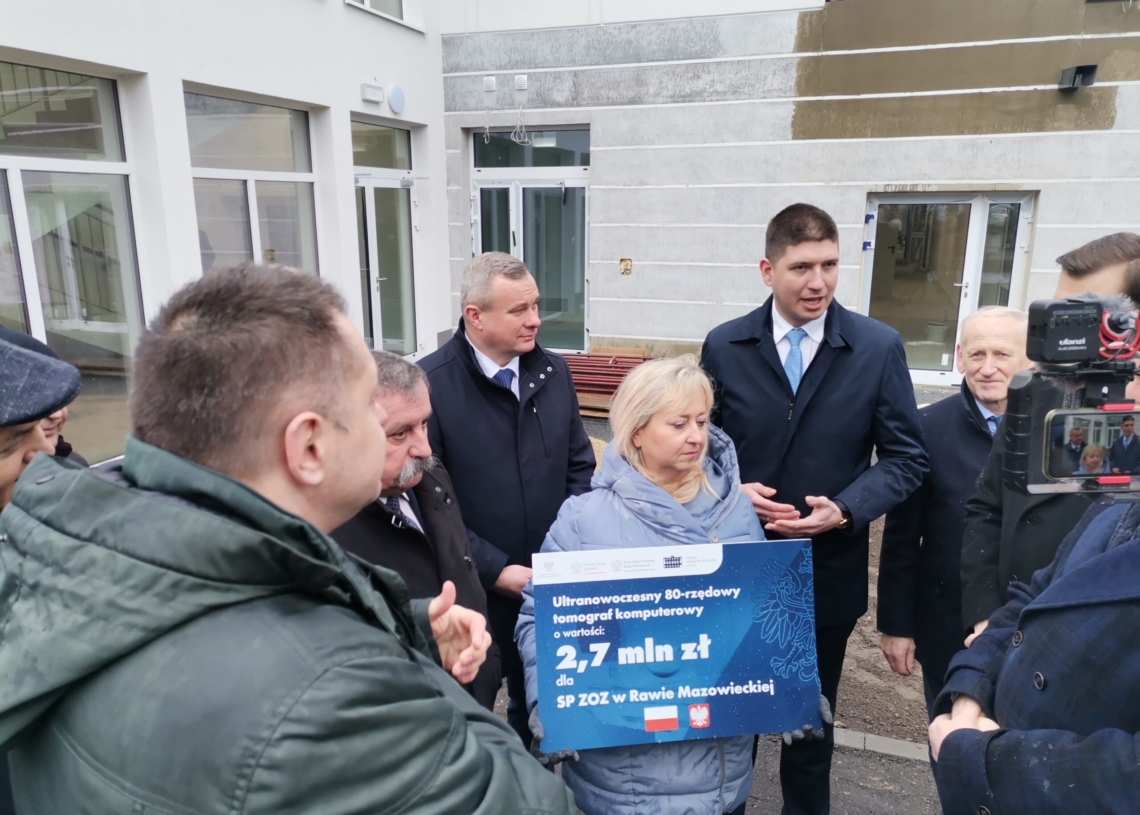SPZOZ w Rawie Mazowieckiej otrzyma 2,7 mln zł na zakup nowego tomografu komputerowego [ZDJĘCIA]
