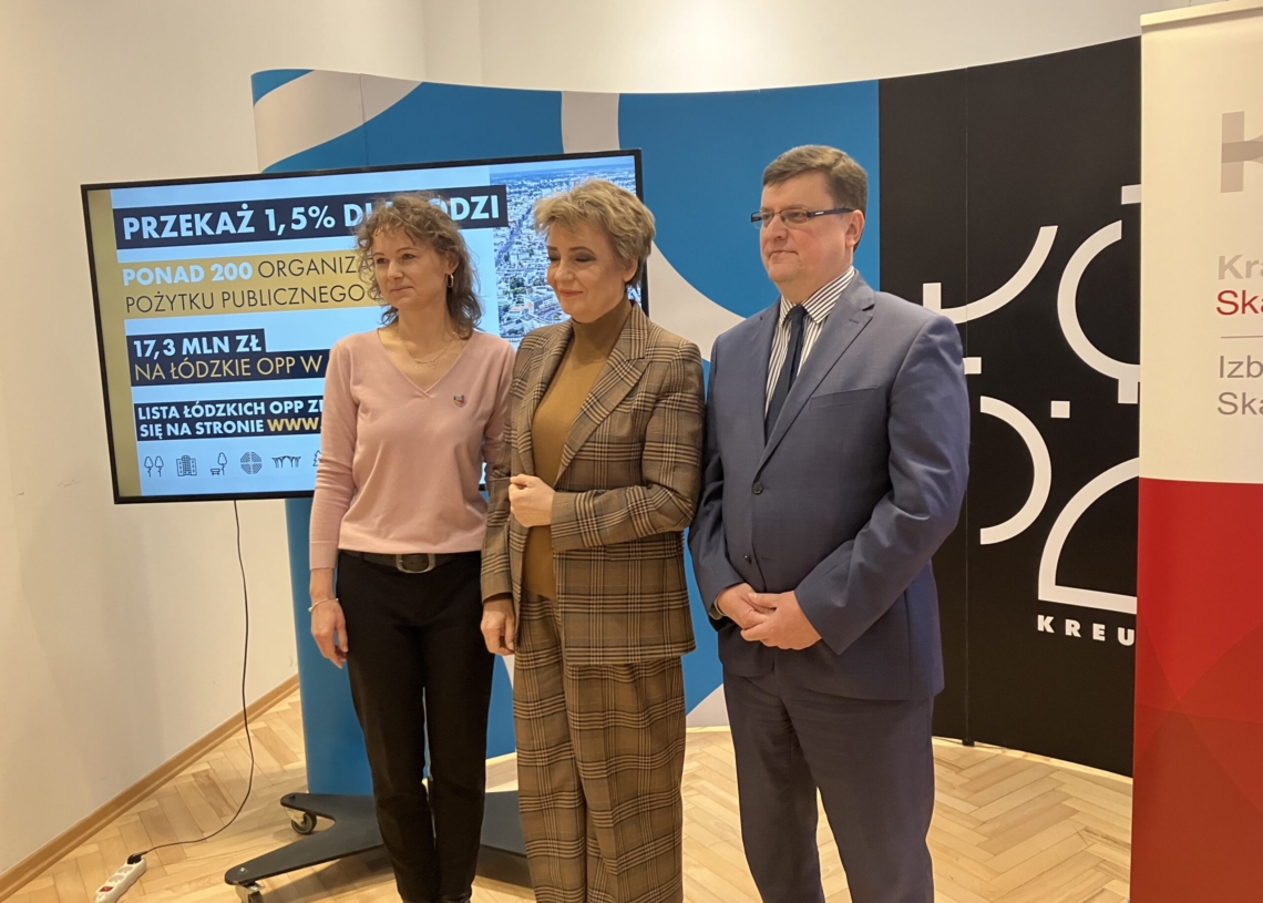 Mieszkańcy województwa przekazali w ubiegłym roku z 1 procent podatku aż 17,3 mln zł na łódzkie organizacje pozarządowe