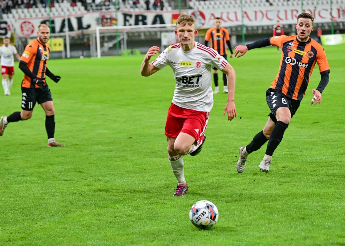 ŁKS Łódź - Chrobry Głogów 5:2. Emocji przy al. Unii nie brakowało