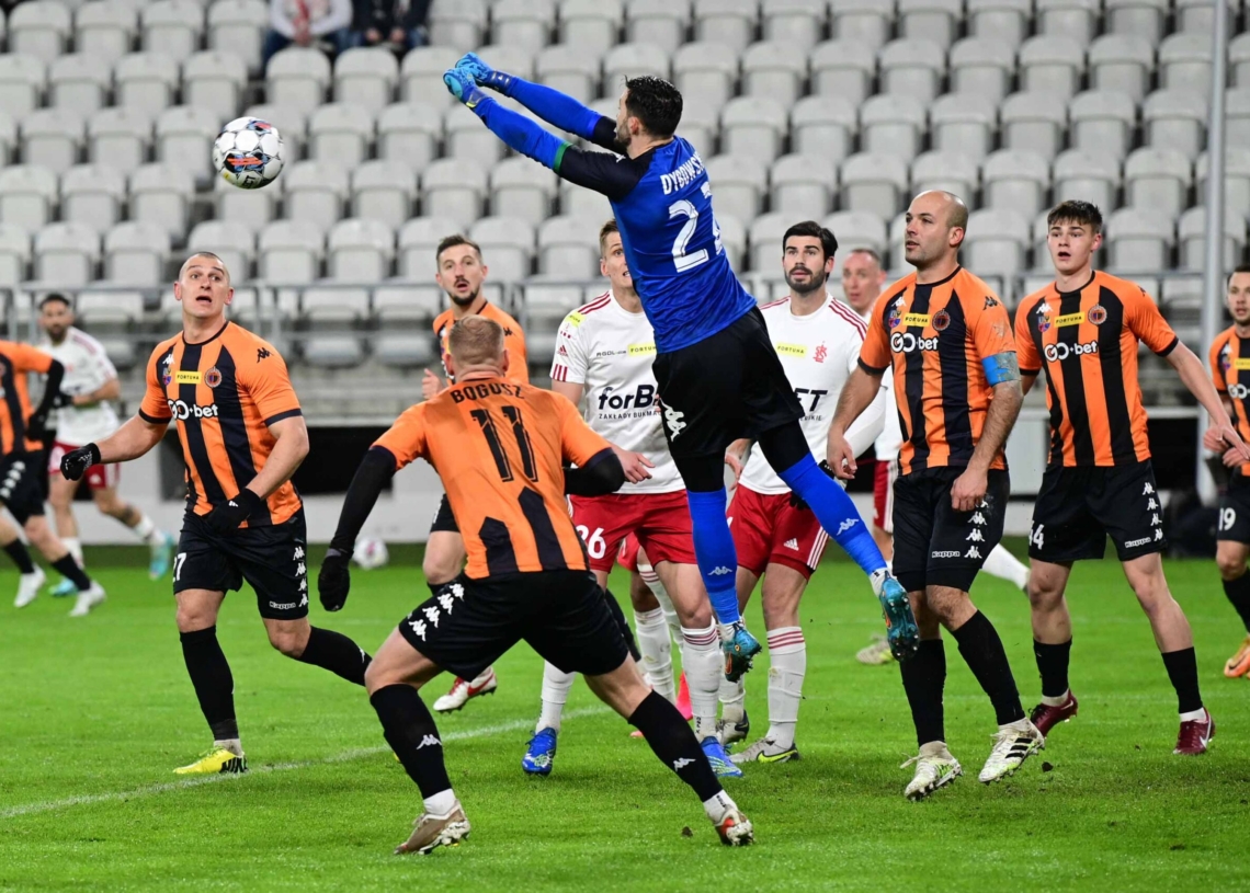 ŁKS Łódź - Chrobry Głogów 5:2. Emocji przy al. Unii nie brakowało