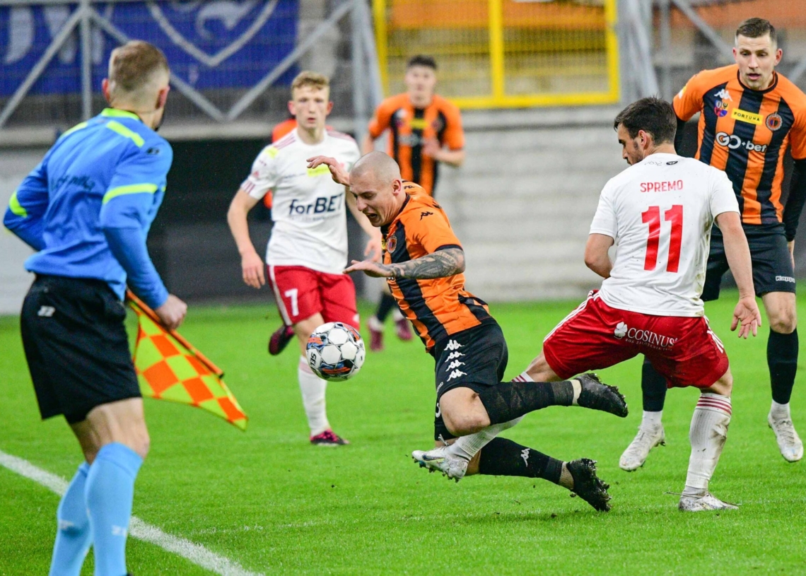 ŁKS Łódź - Chrobry Głogów 5:2. Emocji przy al. Unii nie brakowało