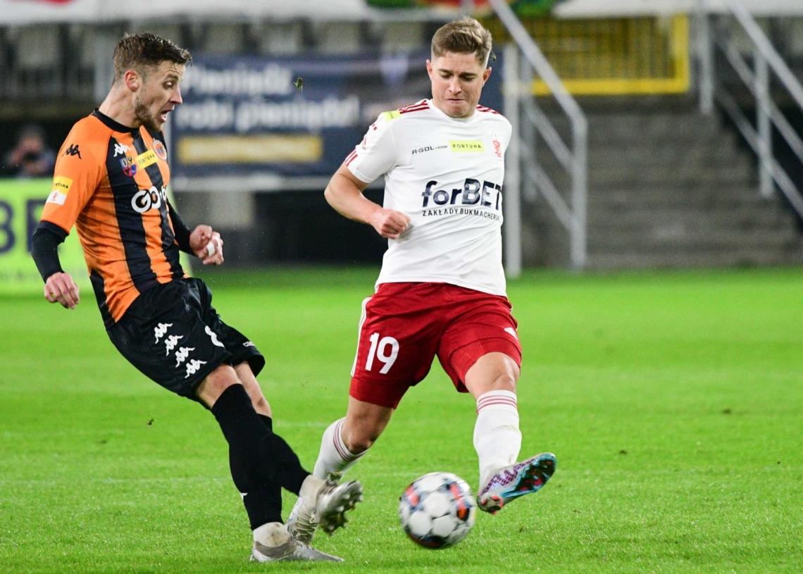 ŁKS Łódź - Chrobry Głogów 5:2. Emocji przy al. Unii nie brakowało