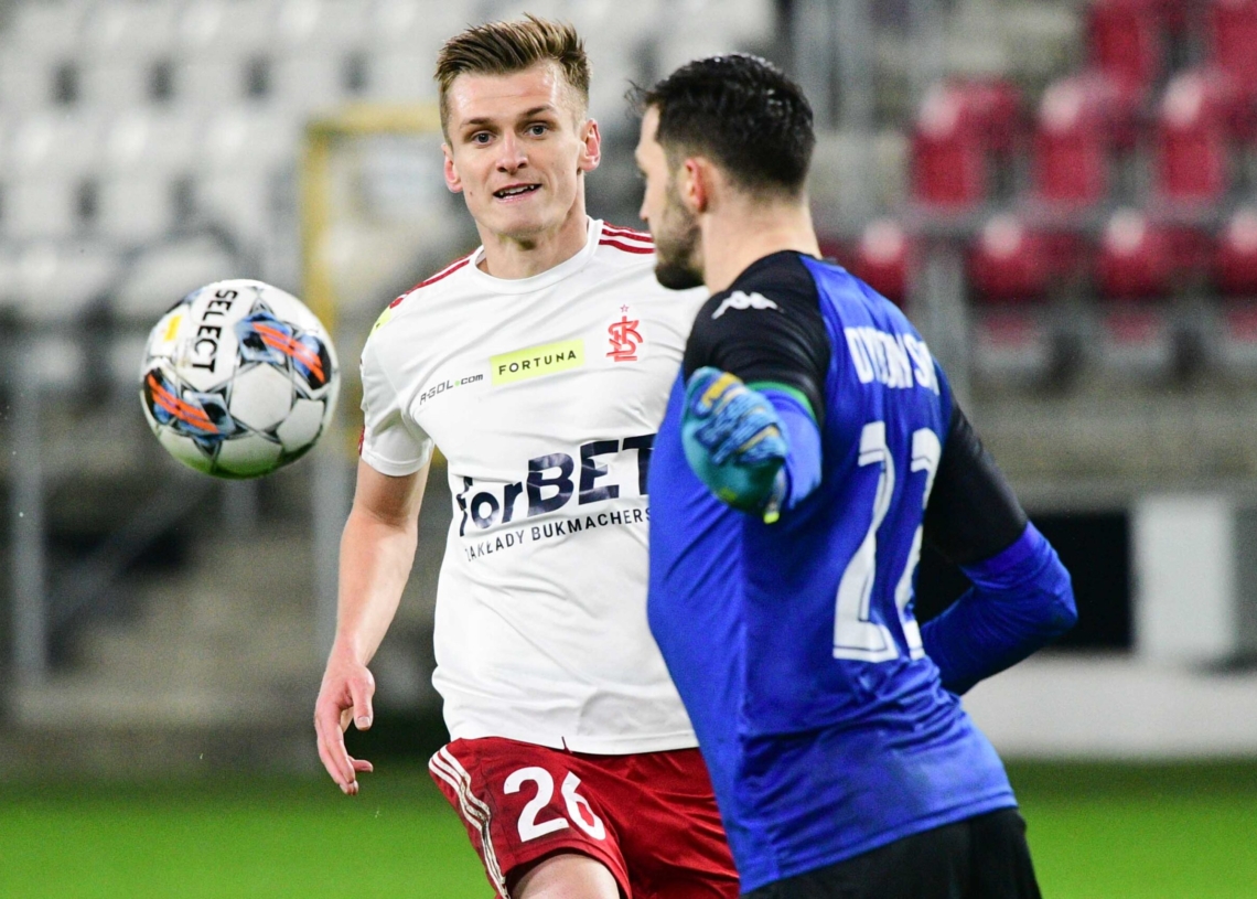 ŁKS Łódź - Chrobry Głogów 5:2. Emocji przy al. Unii nie brakowało