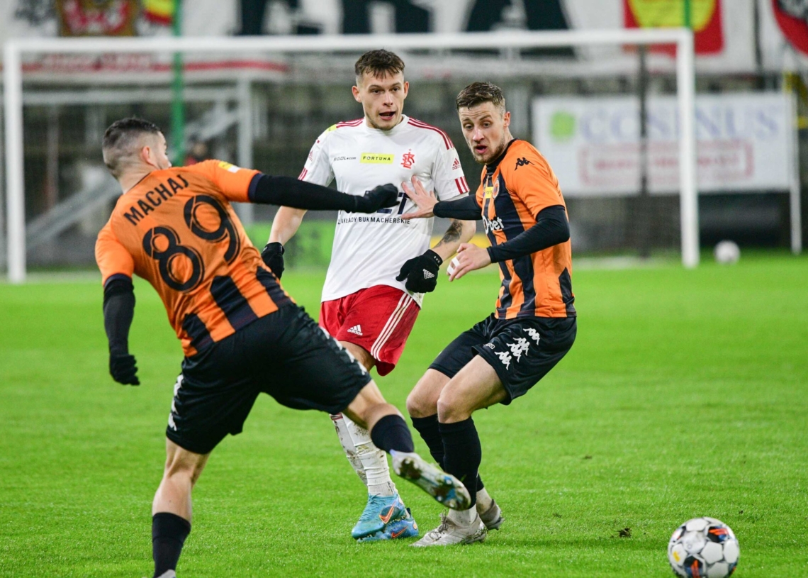 ŁKS Łódź - Chrobry Głogów 5:2. Emocji przy al. Unii nie brakowało