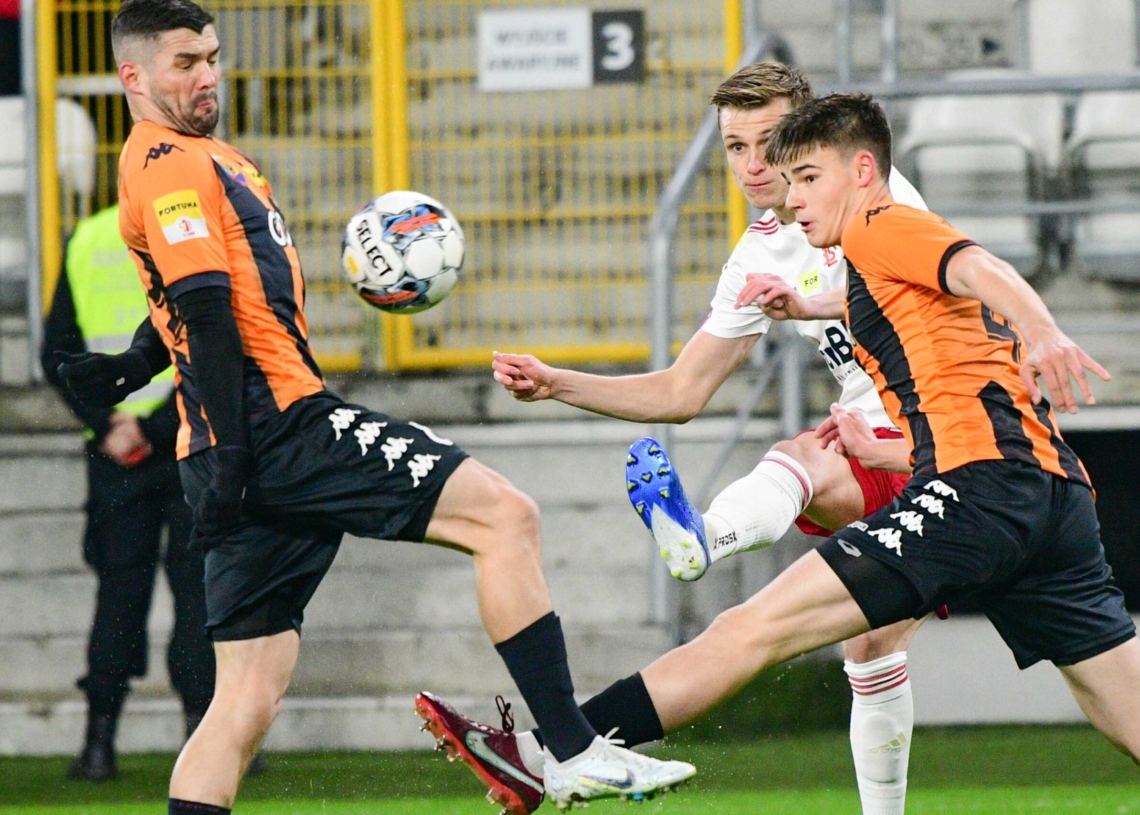ŁKS Łódź - Chrobry Głogów 5:2. Emocji przy al. Unii nie brakowało