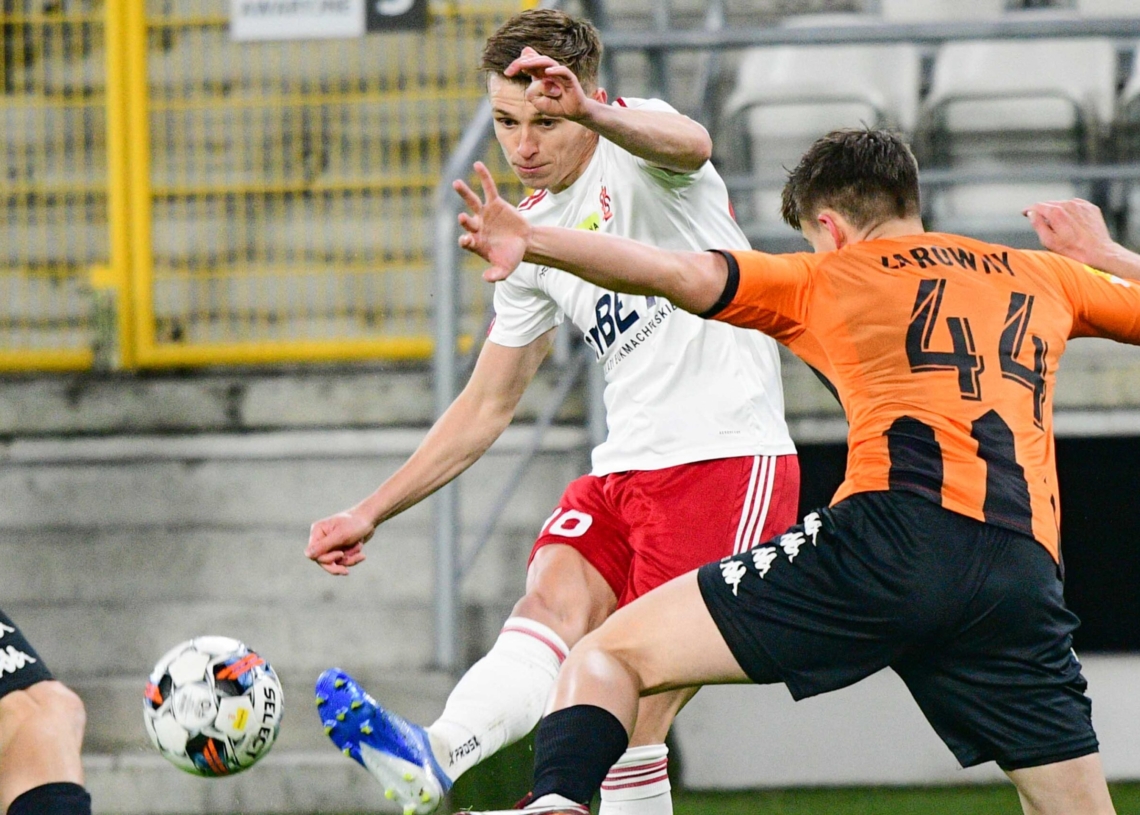 ŁKS Łódź - Chrobry Głogów 5:2. Emocji przy al. Unii nie brakowało