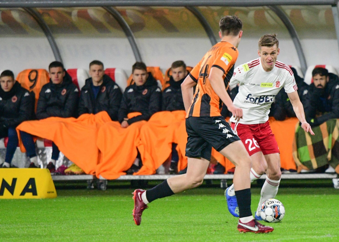 ŁKS Łódź - Chrobry Głogów 5:2. Emocji przy al. Unii nie brakowało