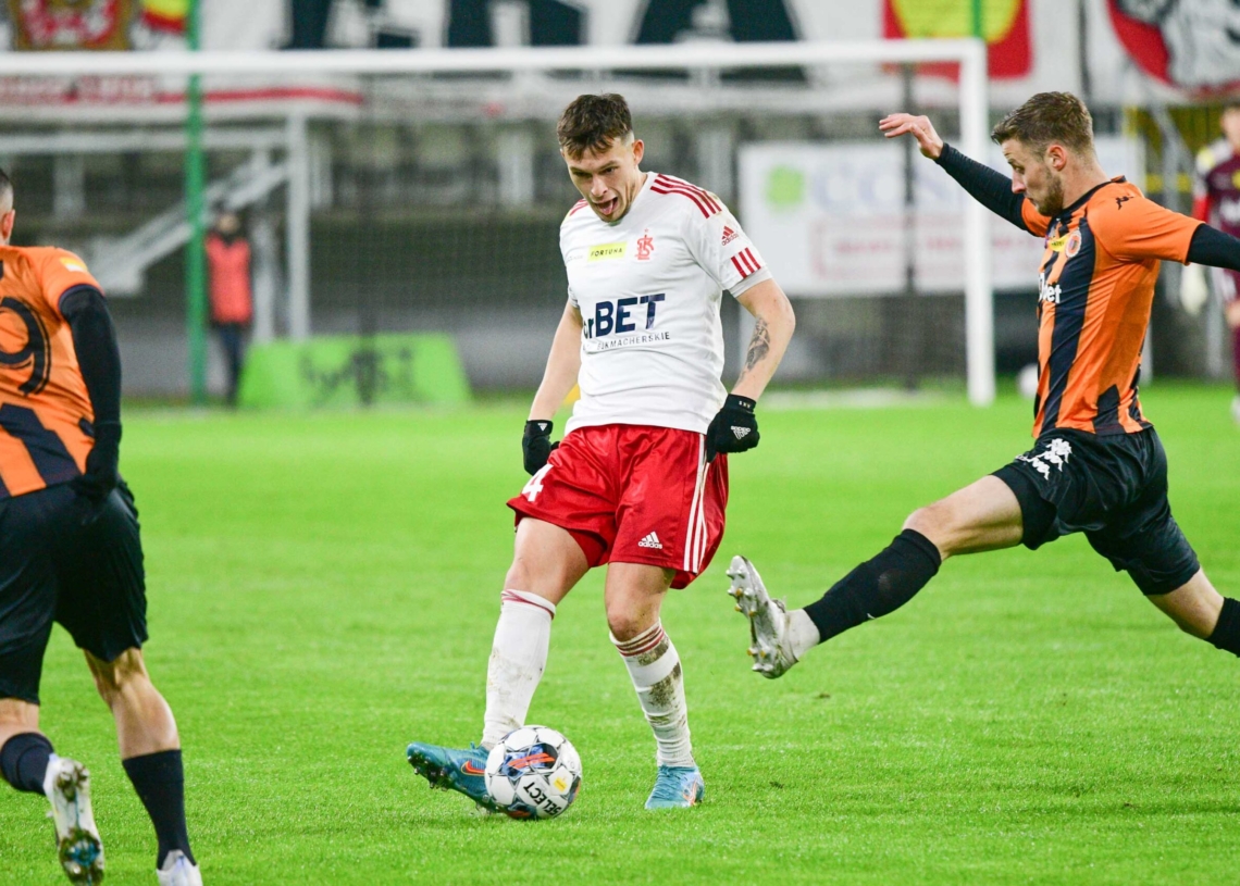 ŁKS Łódź - Chrobry Głogów 5:2. Emocji przy al. Unii nie brakowało