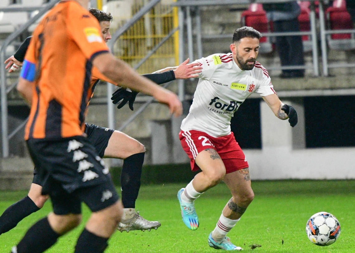 ŁKS Łódź - Chrobry Głogów 5:2. Emocji przy al. Unii nie brakowało