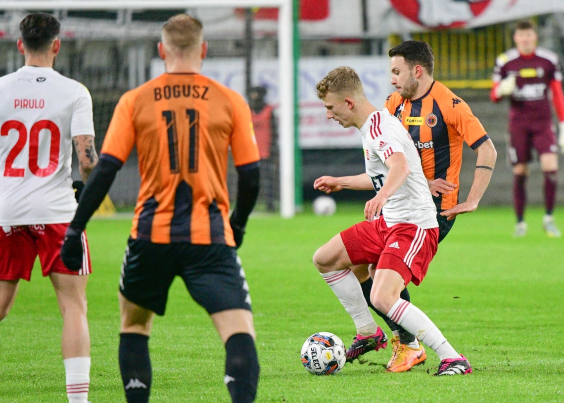 ŁKS Łódź - Chrobry Głogów 5:2. Emocji przy al. Unii nie brakowało