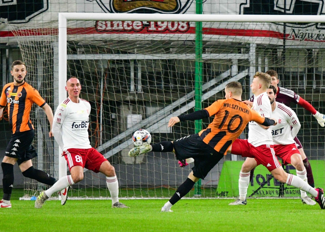 ŁKS Łódź - Chrobry Głogów 5:2. Emocji przy al. Unii nie brakowało