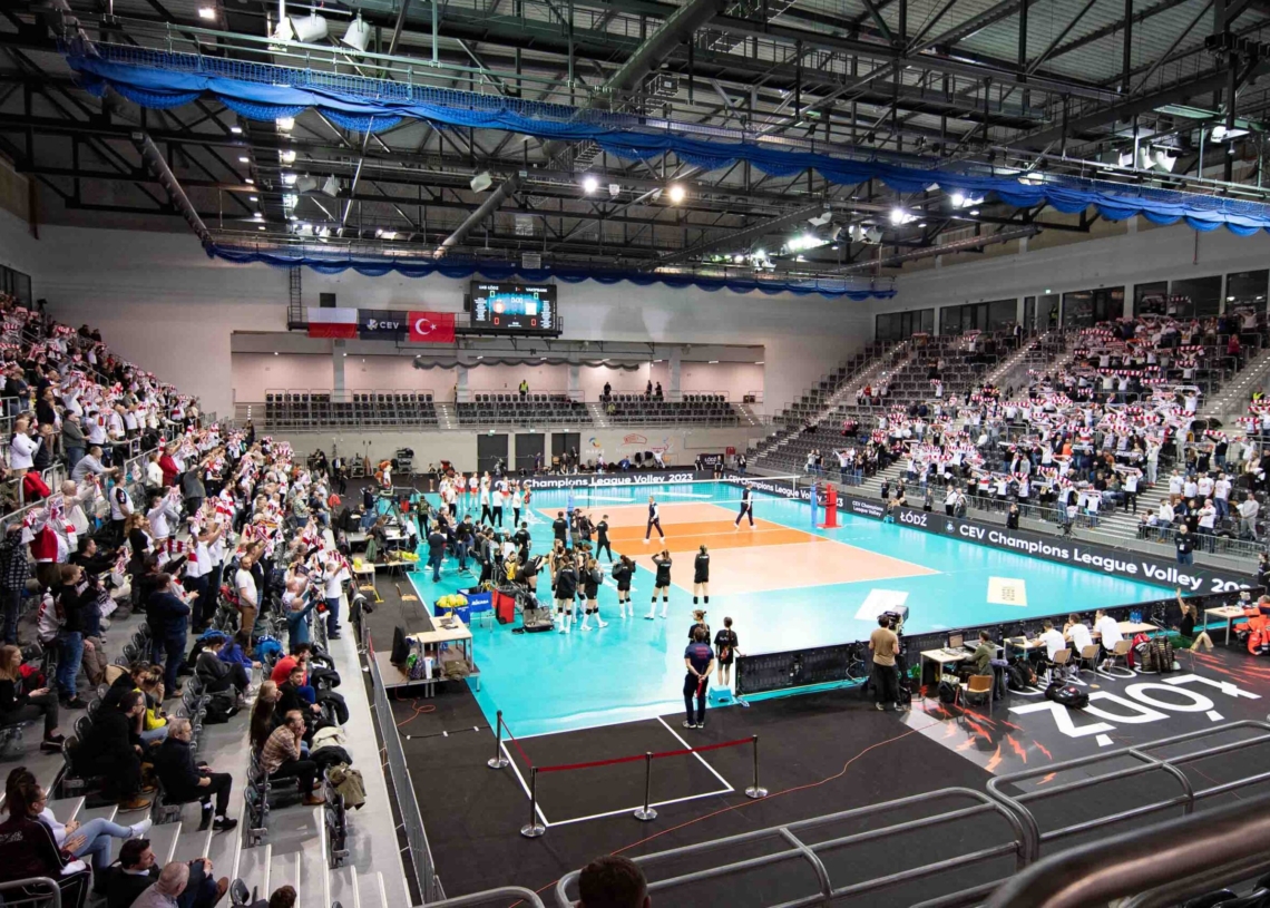 Liga Mistrzyń, ŁKS Commercecon Łódź - VakifBank Stambuł 0:3