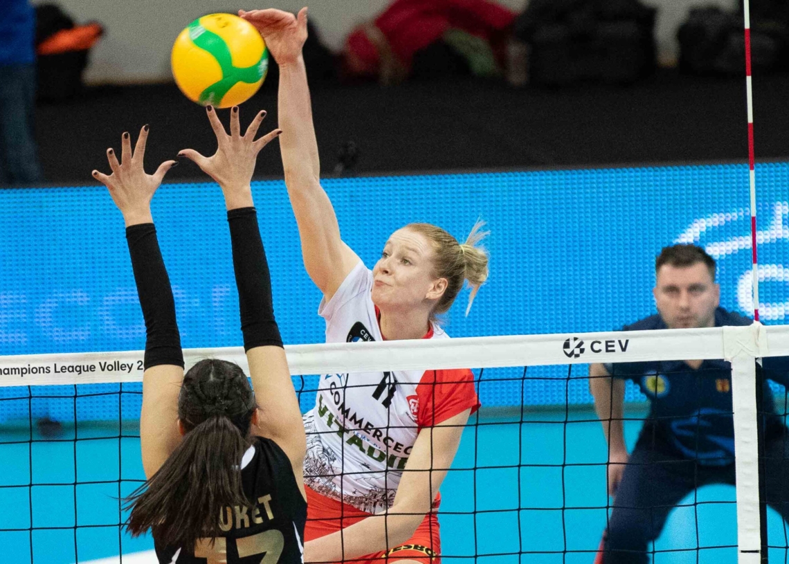 Liga Mistrzyń, ŁKS Commercecon Łódź - VakifBank Stambuł 0:3