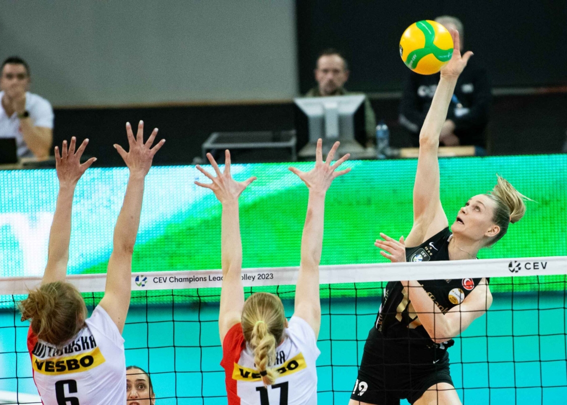 Liga Mistrzyń, ŁKS Commercecon Łódź - VakifBank Stambuł 0:3