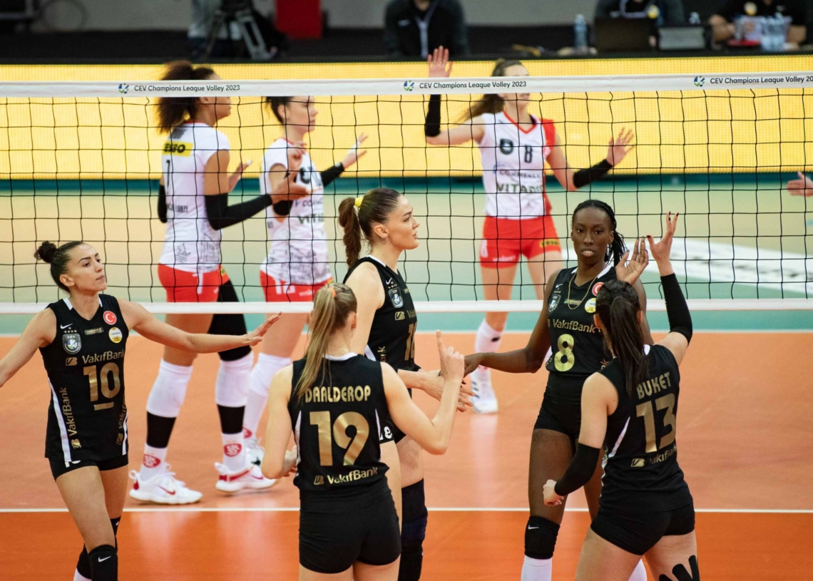 Liga Mistrzyń, ŁKS Commercecon Łódź - VakifBank Stambuł 0:3