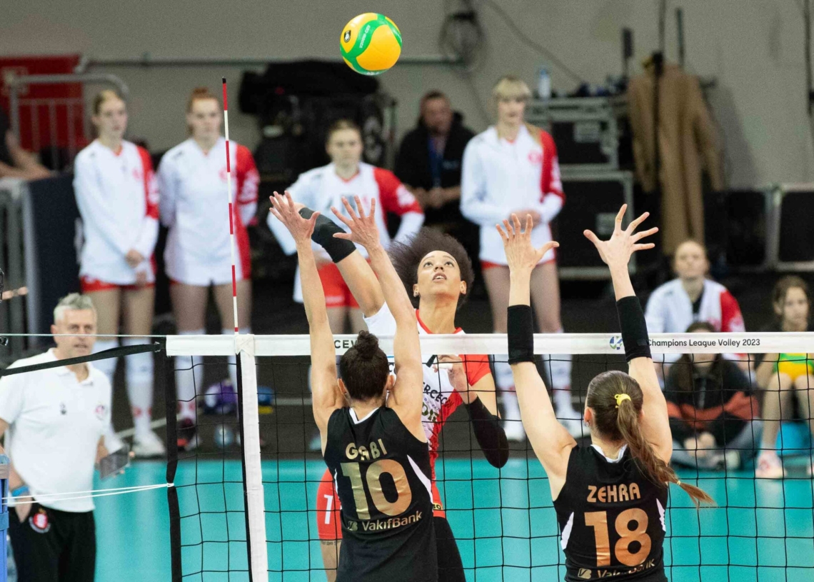 Liga Mistrzyń, ŁKS Commercecon Łódź - VakifBank Stambuł 0:3