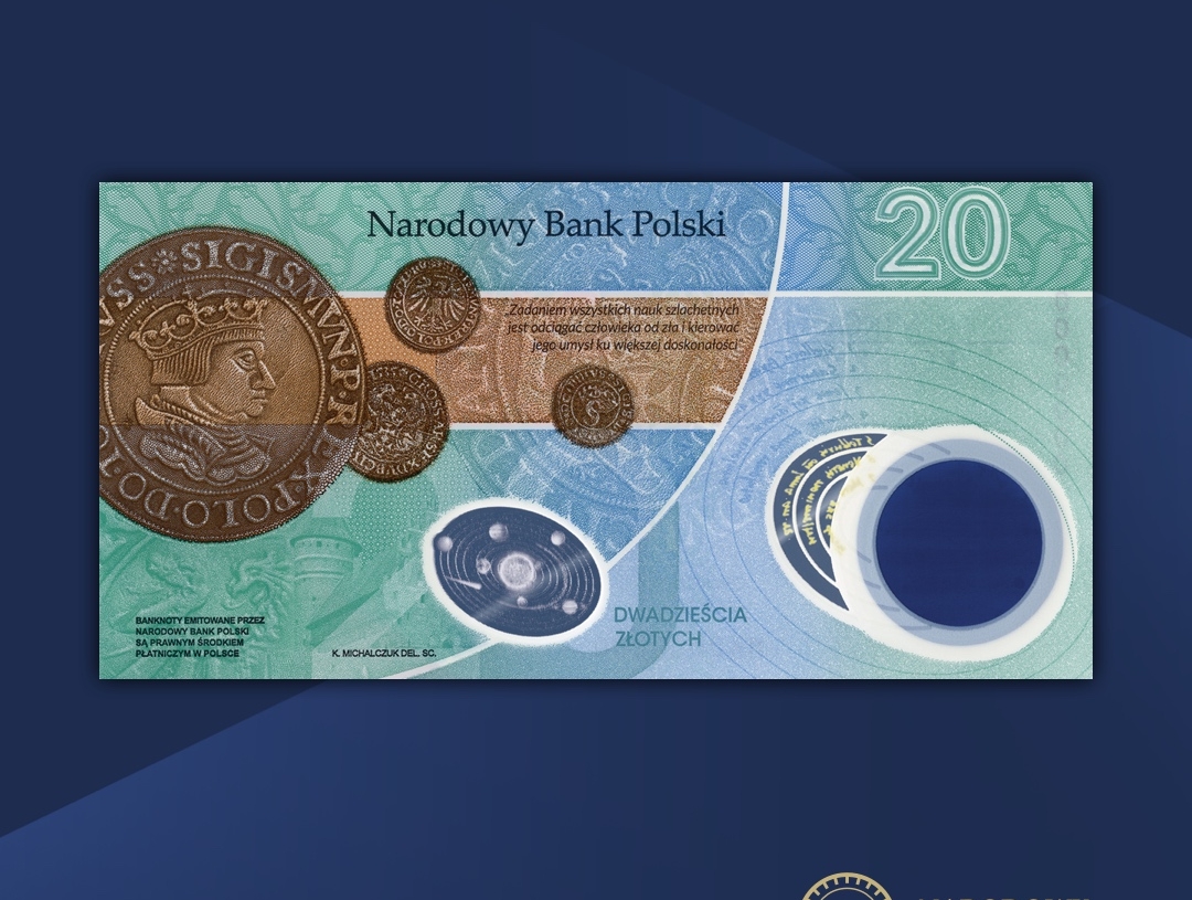550. urodziny Mikołaja Kopernika. NBP wprowadza banknot i monetę kolekcjonerską