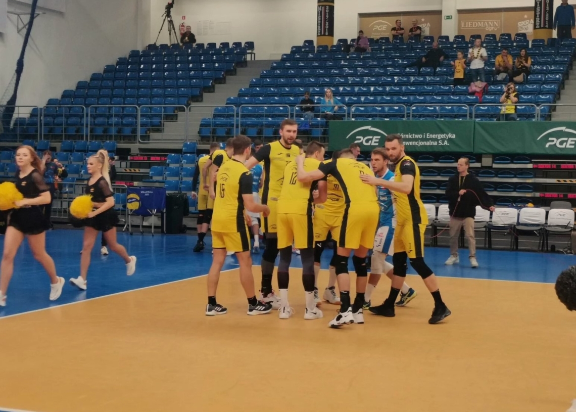 PGE Skra Bełchatów przegrała 0:3 ze Ślepskiem Malow Suwałki
