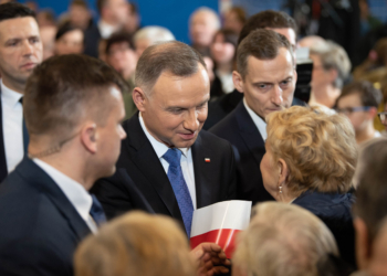 Prezydent Andrzej Duda gościł dziś w Brzezinach