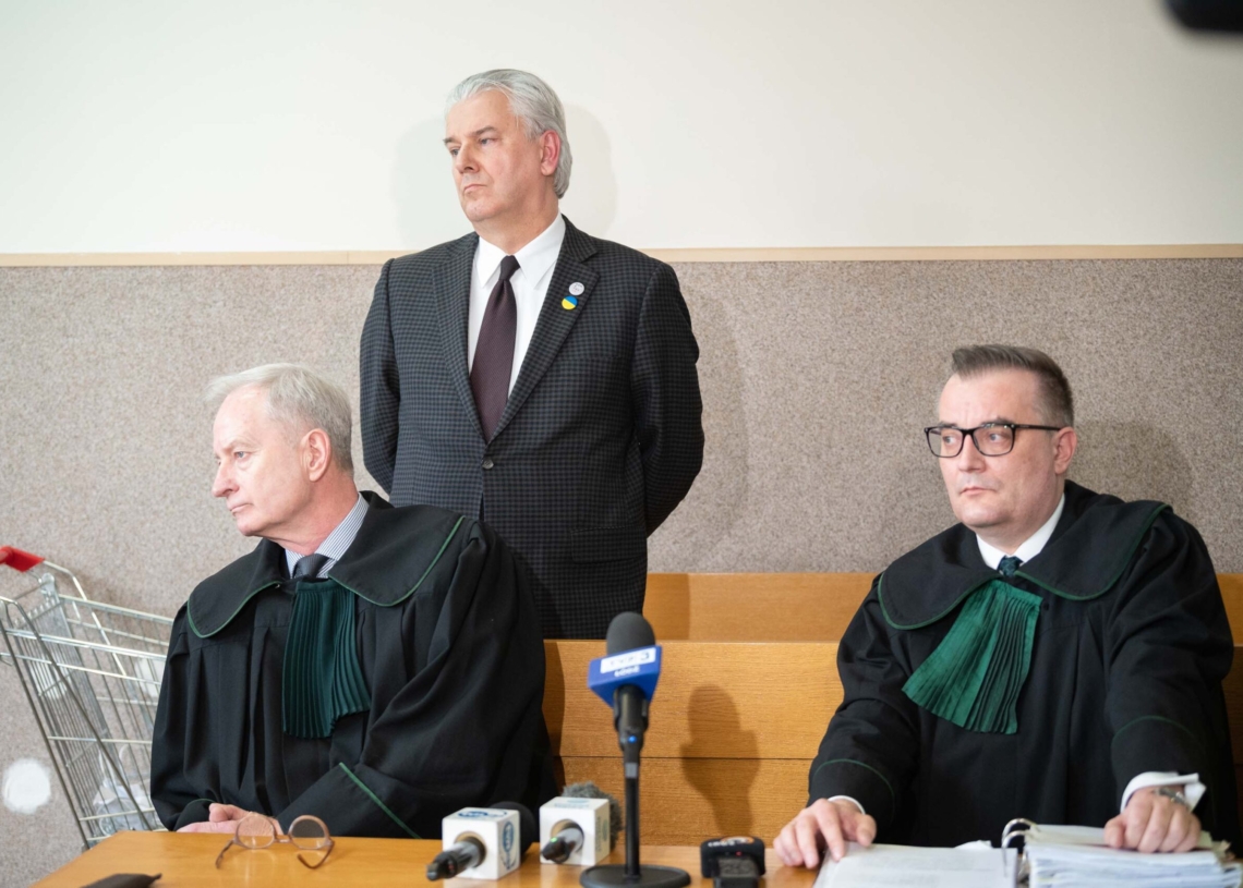 Cezary Grabarczyk przed łódzkim sądem