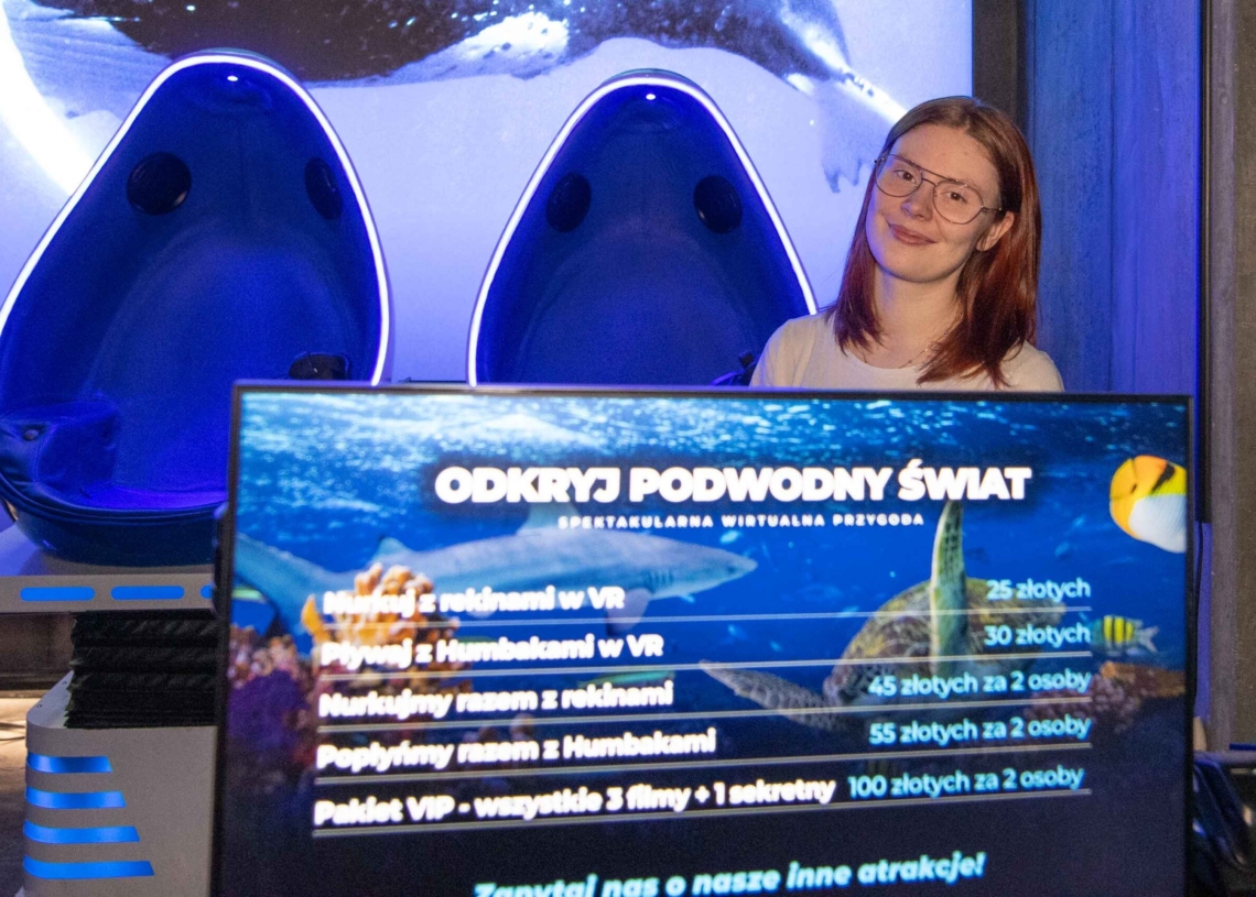 Technologia VR w łódzkim Orientarium