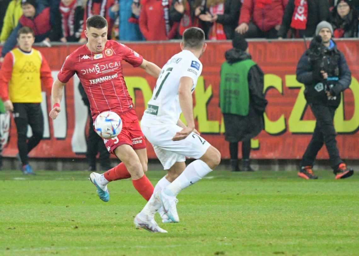 Widzew Łódź - Śląsk Wrocław 1:0