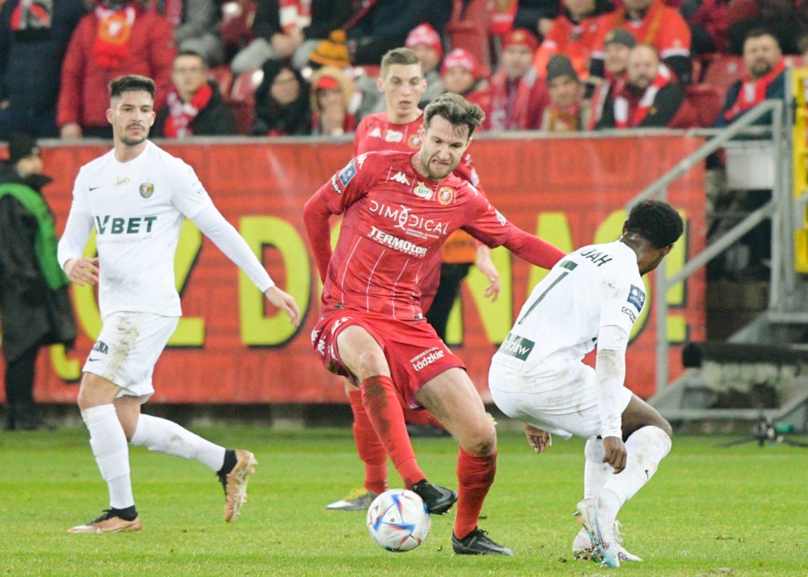 Widzew Łódź - Śląsk Wrocław 1:0
