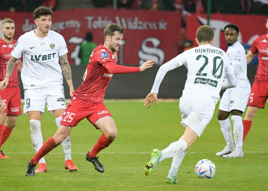Widzew Łódź - Śląsk Wrocław 1:0