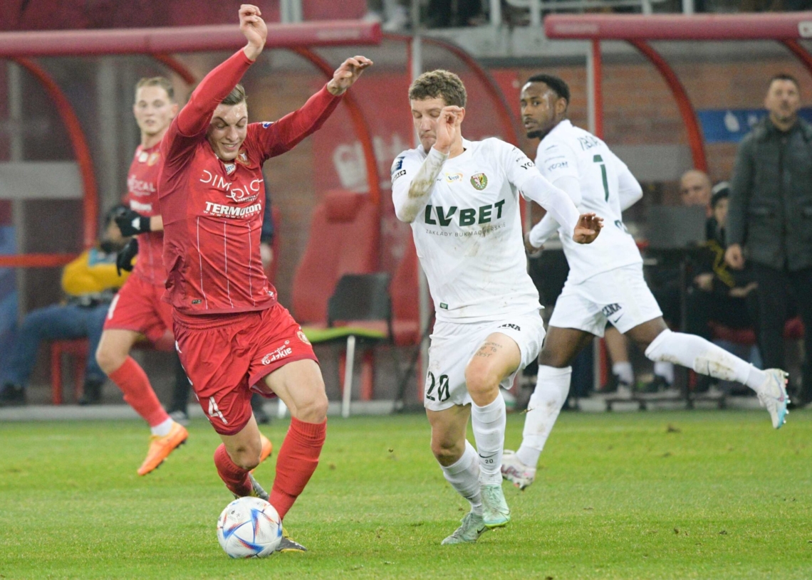 Widzew Łódź - Śląsk Wrocław 1:0