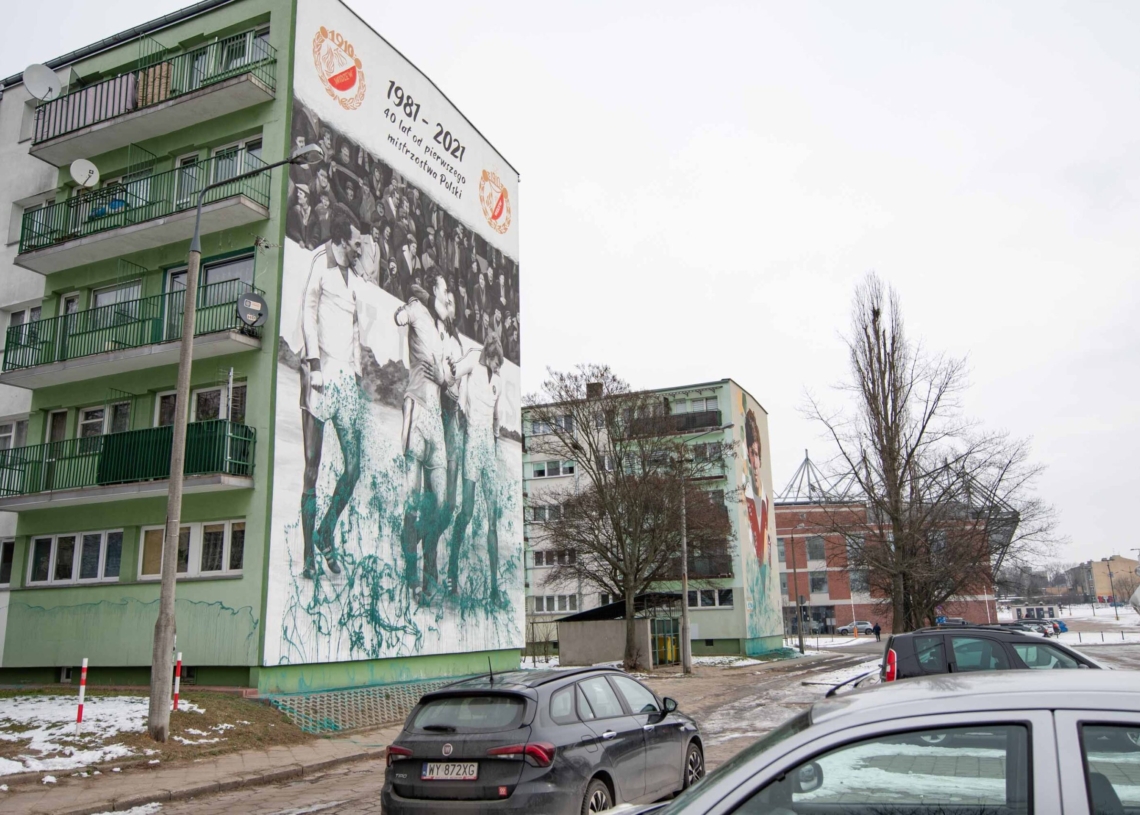 Zniszczyli murale