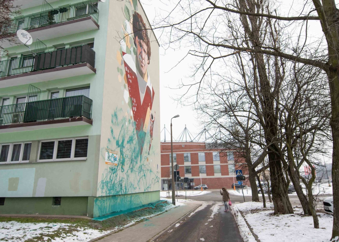 Zniszczyli murale