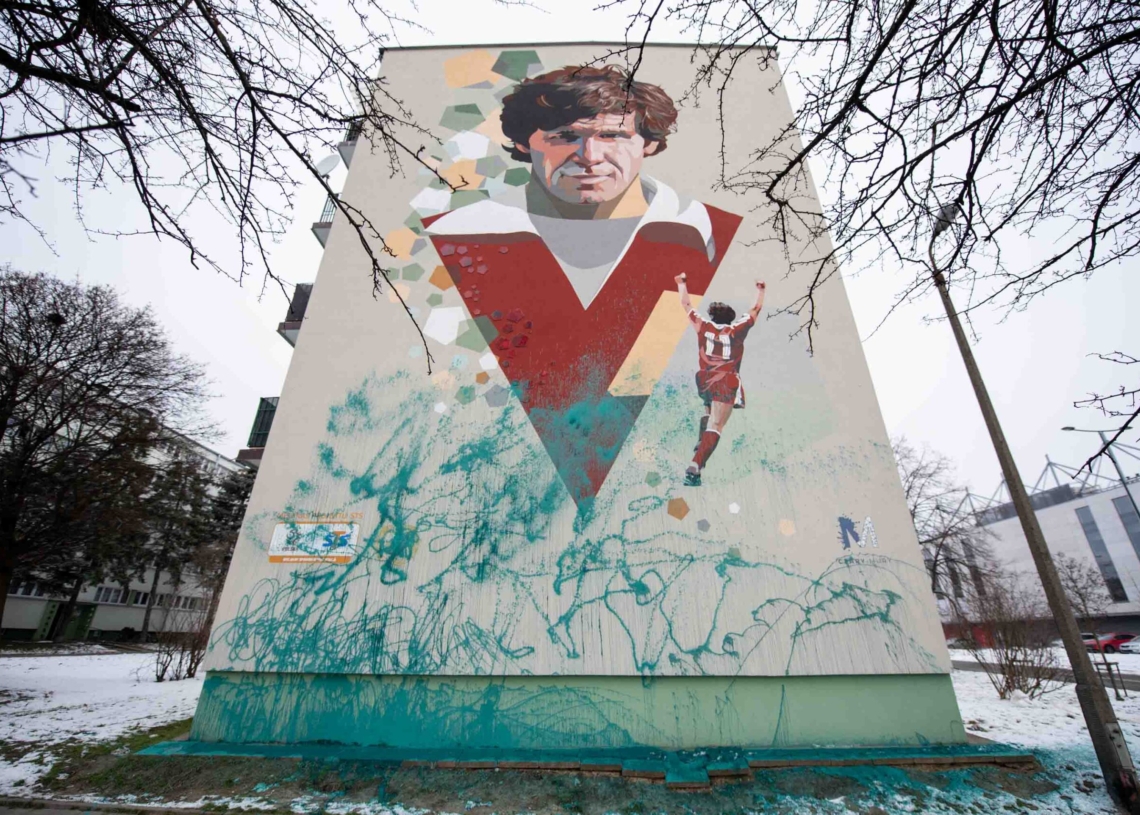Zniszczyli murale