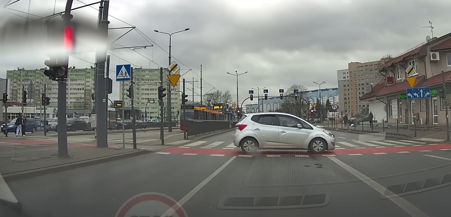 Pirat drogowy na Bałutach