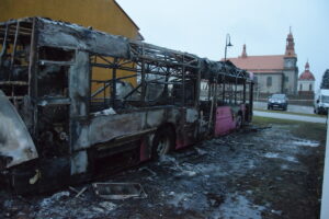 Podpalił autokar w Sulmierzycach