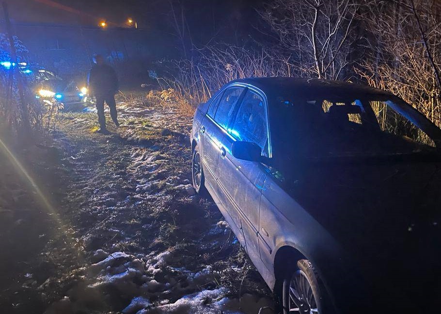 Pościg za BMW na Olechowie