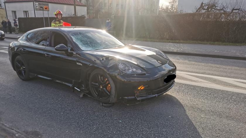 Śmiertelny wypadek w Wieluniu. Kierowca porsche potrącił 39-latka na hulajnodze 1 Śmiertelny wypadek w Wieluniu
